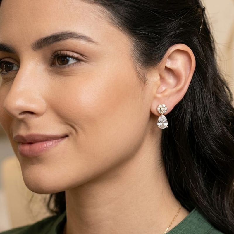 Set Místico & Salvaje | 6 Pares de aretes surtidos en covergold - Imagen 4