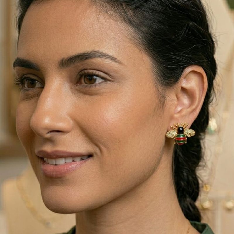 Set Místico & Salvaje | 6 Pares de aretes surtidos en covergold - Imagen 6