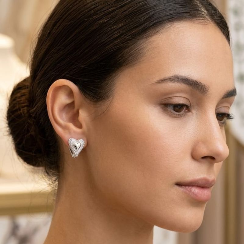 Esenciales Chic | 6 pares de aretes en covergold surtidos - Imagen 4