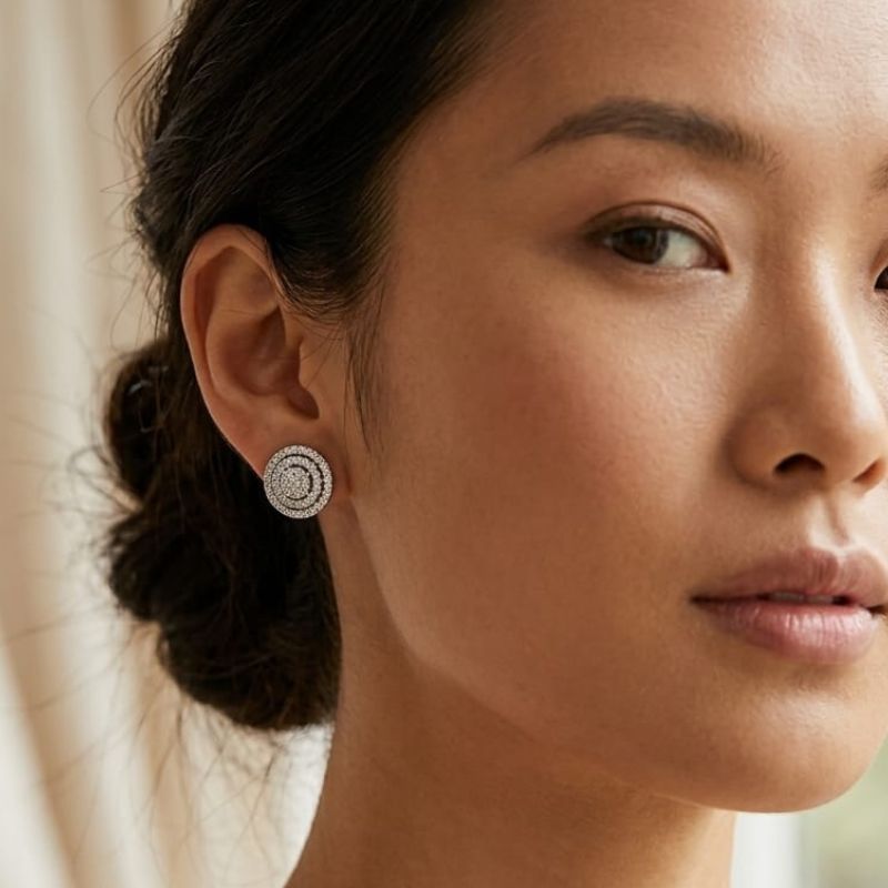 Esenciales Chic | 6 pares de aretes en covergold surtidos - Imagen 7