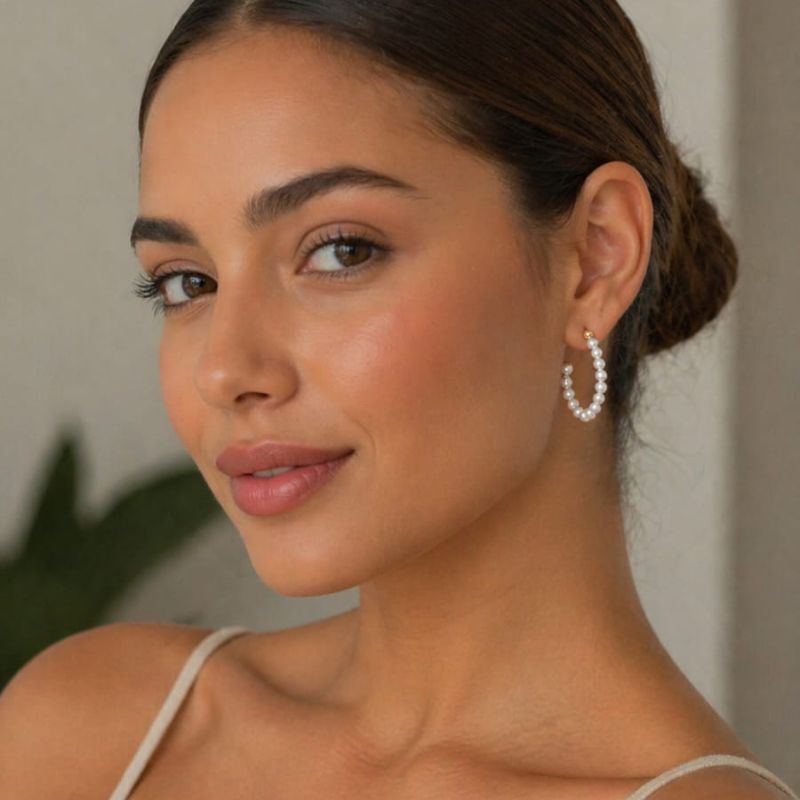 Encantos Dorados | 6 pares de aretes surtidos en acero y covergold - Imagen 6