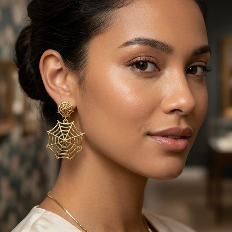 Encantos Dorados | 6 pares de aretes surtidos en acero y covergold - Imagen 2